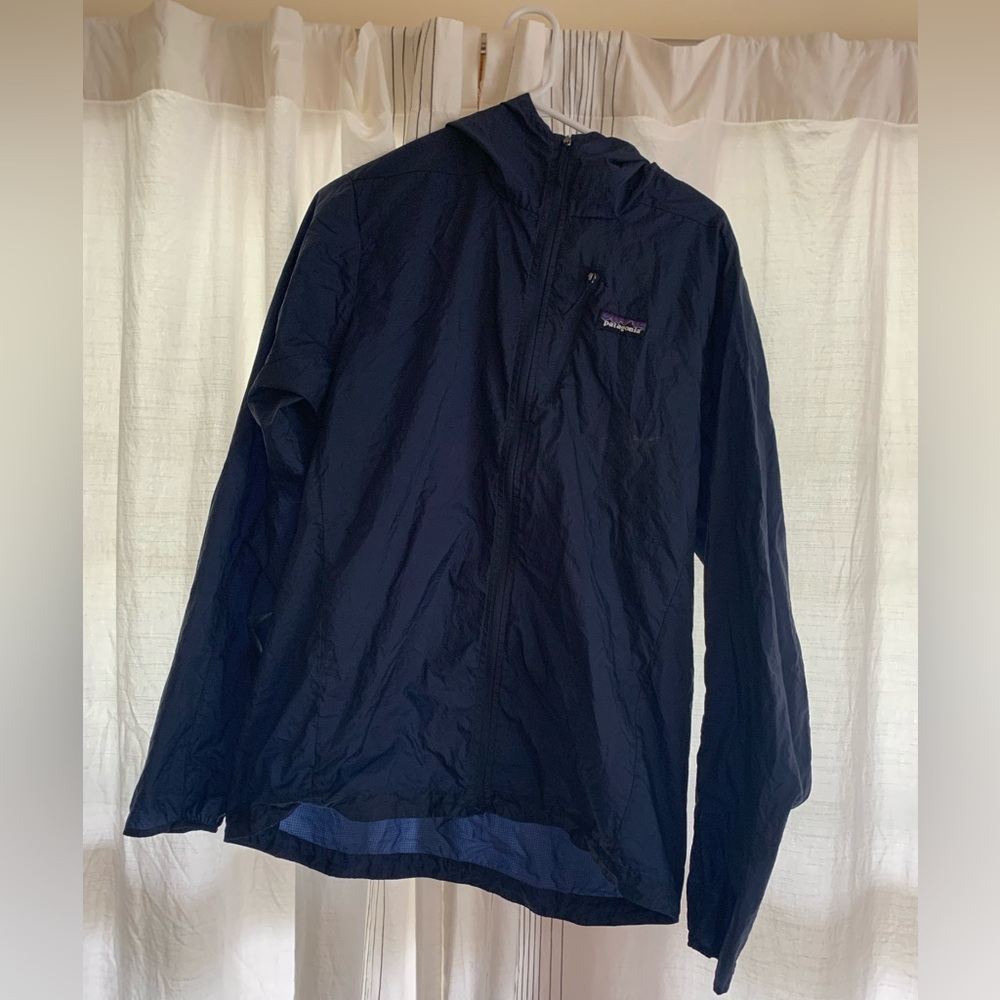 Patagonia Men's Houdini Jacket: Size Medium, Navy Blue